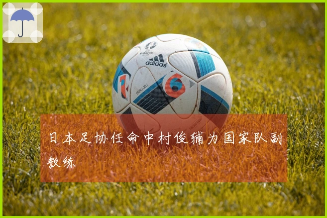 日本足协任命中村俊辅为国家队副教练